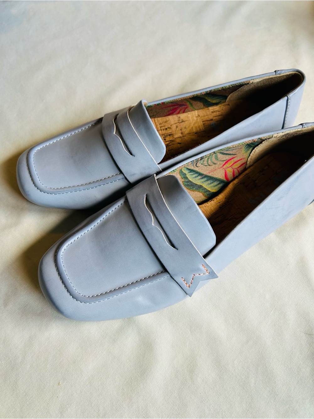 Kork-Ease Posie Leather Penny Loafers
